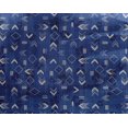 thumbnail image 4 of oneOone Georgette Viscose Blue Fabric Geometric Fabric For Sewing Printed Craft Fabric By The Yard 42 Inch Wide, 4 of 4