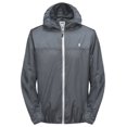 thumbnail image 4 of Little Donkey Andy Men's Waterproof Rain Jacket, Lightweight Windproof Outdoor Shell with Hood for Hiking Travel Golf Type A Rain Gray S, 4 of 7