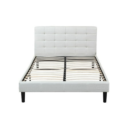 Deluxe Full Bedroom Package - Madison Home USA Classic Deluxe Linen Low Profile Platform Bed