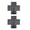 Black, variant on Women Crosses Shape Nipple Pasties Covers Body Chain Sparkling Rhinestones Carnivals Breast Stickers Petals Body Jewelry