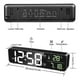 thumbnail image 5 of Reloj despertador digital, reloj despertador LED, reloj de pared con espejo digital, 5 of 5