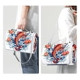 thumbnail image 3 of Fish Canvas Waterproof Picnic Mat | Outdoor Beach Blanket for Camping & Travel - Large Foldable Picnic Mat with Tote Bag for Outdoor Events, 3 of 6