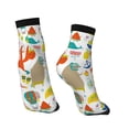 thumbnail image 4 of Bingfone Summer Animal Design Patterned Men'S Women'S Casual Cotton Socks, 4 of 9