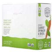 Serenity Kids Organic Carrot, Spinach & Basil with Olive Oil, 6+ Months, 6 Pouches, 3.5 oz (99 g) Each
