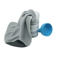 thumbnail image 1 of Toalla refrescante para el cuello y la cara, para hacer ejercicio, portátil, fácil de usar, reutilizable, suave y rápida Gris, 1 of 9