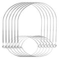 thumbnail image 1 of Manijas de alambre de acero inoxidable de Jares Mason 6pcs, 1 of 7