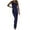 Blue, variant on IROINNID Sleeveless One Shoulder Jumpsuit For Women Full-Length Ladies Summer Backless Loose Long Rompers Jumpsuit