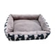 thumbnail image 2 of CaiYueKe Plush Dog Bed for Small Medium Large Dogs Cats, Orthopedic Soft Pet Bed with Removable Washable Cover, Non-Slip Base, Cushioned Support for Kennel Crate Sofa, Warm Cozy Comfort Pet Bed, 2 of 7