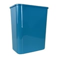thumbnail image 3 of Eco Tech 5.5 gal Plastic Open Top Kitchen Trash Can, 6 Pack, Teal, 3 of 8
