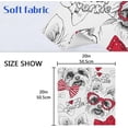 thumbnail image 6 of Cloth Napkins Set of 6 Funny Dog Printed Polyester Dinner Napkins Soft Comfortable Reusable Table Cloth Napkins for Family Dinner Banquet Wedding Festivals Party, 20x20in Washcloth Gift, 6 of 7