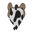 thumbnail image 1 of Pañuelo para mascota doble vista Vaca Granjero Talla M Mi Pañuelo Vaca Granjero Talla M, 1 of 3