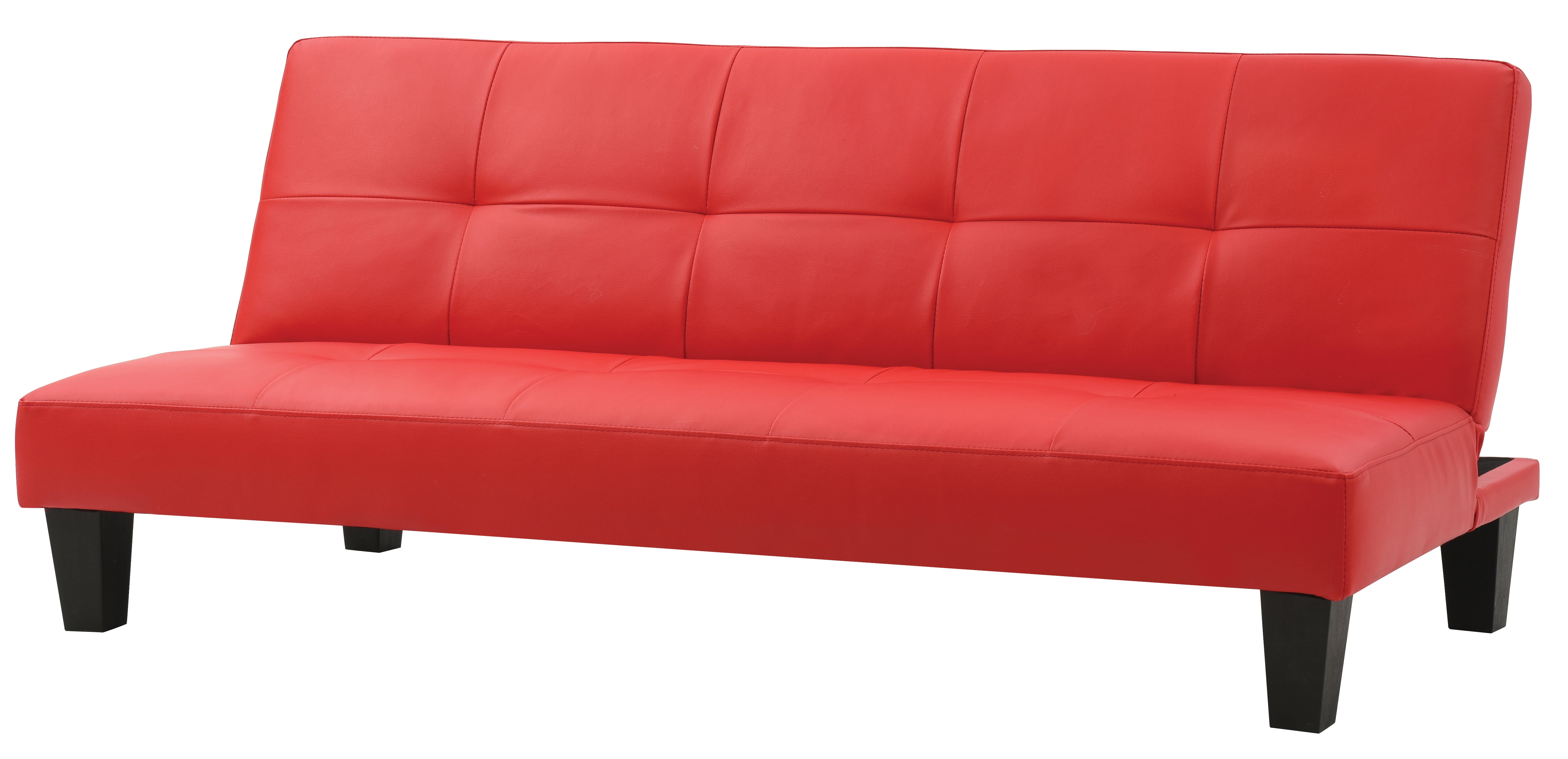 Glory Furniture Alan Sofa Bed in Red Color