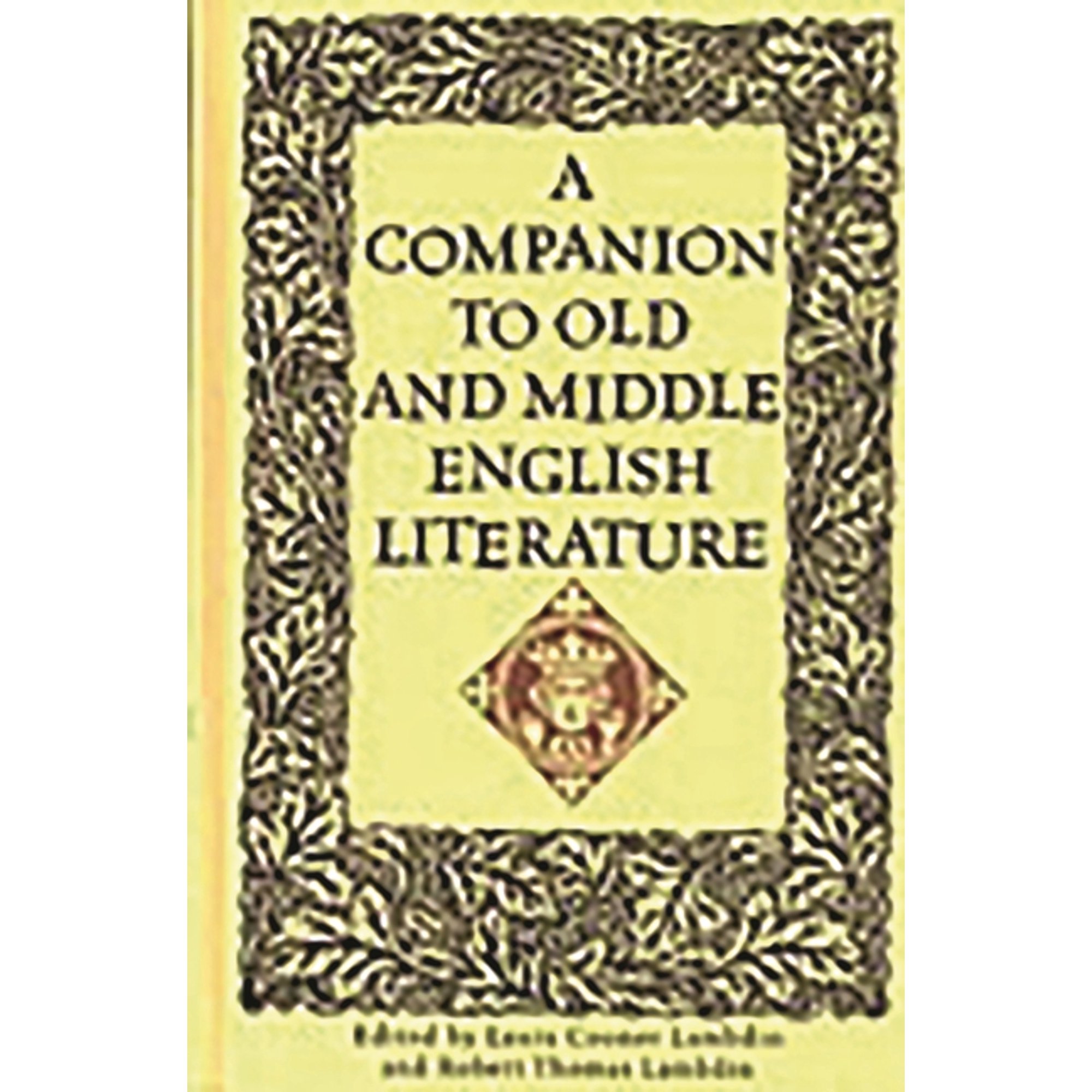 A Companion to Old and Middle English Literature, (Hardcover)