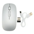 thumbnail image 2 of Mode Double pour Souris avec Lumière Colorée, Silencieux et Sensible, Compatible avec Appareils pour Téléphone PC WIN, 2 of 7