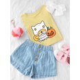 thumbnail image 3 of Halloween Shiba Ghost Costume T-Shirt Toddler -Image by Shutterstock,  2 Toddler, 3 of 4
