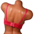 thumbnail image 3 of Pink Lover 6 Pieces Plus Size Underwired Full Cup Plain Light Padded Bra D/DD/DDD (42DDD), 3 of 3