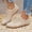 Beige, variant on Versatile Retro Flat Lace-up Casual Shoes for Women, Classic Retro Sneakers with Gum Sole, Fashion Trainer Running Walking Shoes for Women