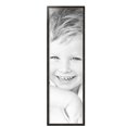 thumbnail image 2 of ArtToFrames 12" x 40" Black Square with Gold Beads Picture Frame, 12x40 inch Black Wood Poster Frame (WOM-5021),  Pack, 2 of 6