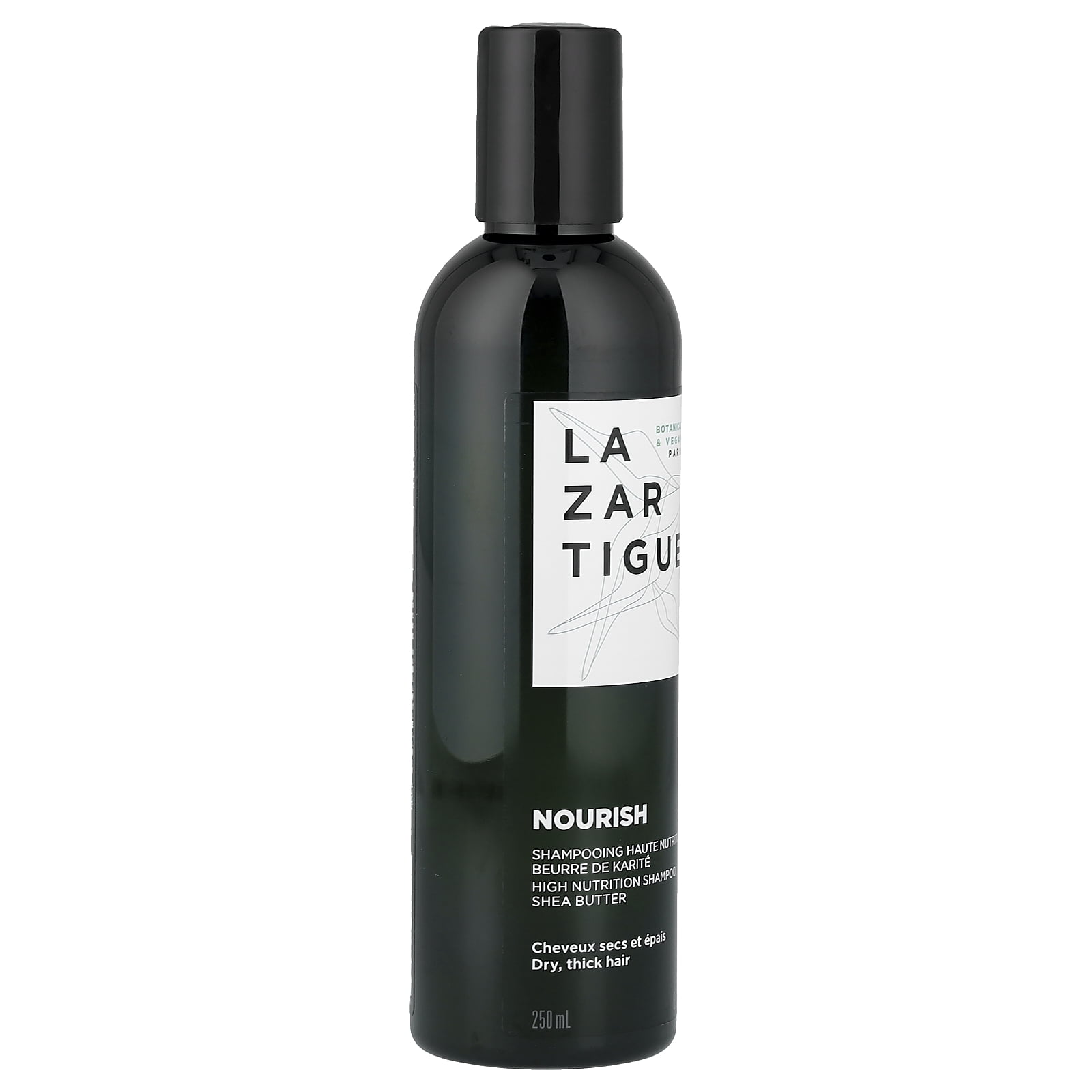 Lazartigue Nourish Shampoo, Dry, Thick Hair, 8.5 fl oz (250 ml)