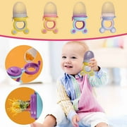 Naxoaeo Mesh First Soft Foods Feeder, Fruit Food Feeder for Infant, Vegetable Feeder, Self Feeding Supplies, BPA Free, 4 Months and Up