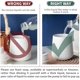thumbnail image 3 of Dispensador de bomba de mano para loción de baño, dispensador de jabón espumoso blanco, dispensador de líquido para platos de cerámica para cocina, dispensador de lavado de manos, dispensado, 3 of 5