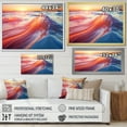 thumbnail image 4 of Designart "Coastal modern Waterscapes II" Landscapes Floater Framed Wall Art Print, 4 of 7