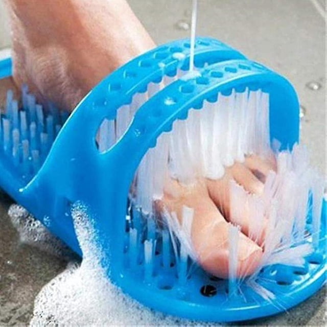 Limpiador de pies para ducha Fregador Lavadora Cepillo para pies Cuidado de la salud Hogar Baño Ducha QED