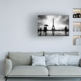 thumbnail image 2 of Canvas Wall Art - Andrei Ionut Dascalu 'Paris' Wall Art for Living Room, Bedroom, or Office Décor by Trademark Fine Art - 47 x 30 Inches, 2 of 4