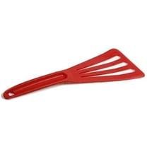 Norpro 12" My Favorite Heat Resistant Nylon Beveled Slotted Spatula Turner - Red