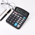thumbnail image 3 of ATTOE Electronic Office Desktop Financial Calculator with 12 Digit Accuracy Solar Battery Dual Power-2514, 3 of 5