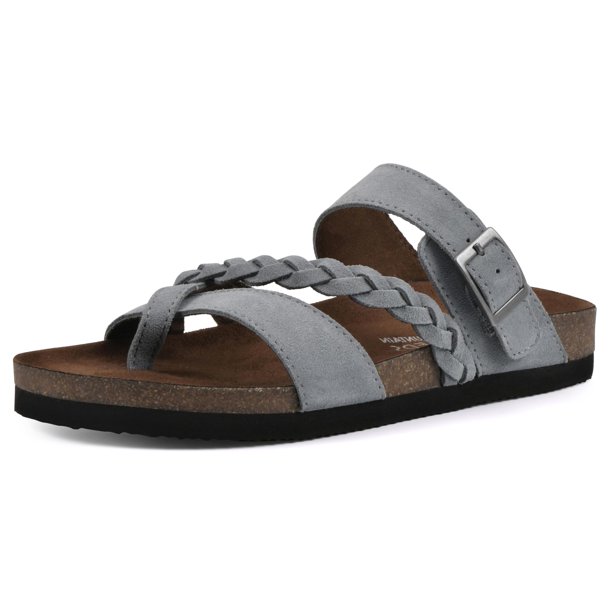 Sandalia WHITE MOUNTAIN Hazy con plantilla moldeada cómoda 6M