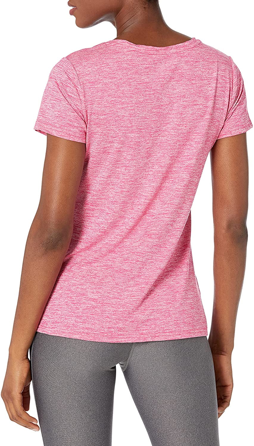 Amazon Essentials Women's Tech Stretch Short-Sleeve V-Neck T-Shirt  (Available in Plus Size), Multipacks - Walmart.com