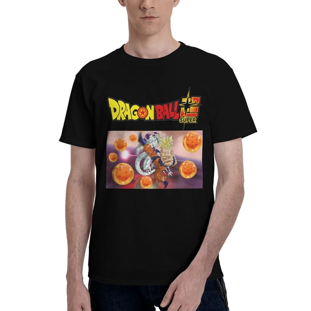 Camiseta de Manga Corta para Hombres DBZ