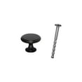 thumbnail image 5 of Lumi Home Furnishings Cabinet Knob Classic Matte Black 4-Pack, 5 of 5