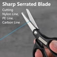 thumbnail image 6 of BE-TOOL Fishing Scissor with Hook Sharpener, Fishing Scissor Accessories, Bend Jaw Safe Scissors, 6 of 8