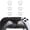 Clear, variant on eXtremeRate EDGE Sticks Swappable Thumbsticks for PS5 Controller, Custom Purple Replacement Interchangeable Analog Stick Joystick for PS5, for PS4 All Model Controllers Universal - WITHOUT Controller