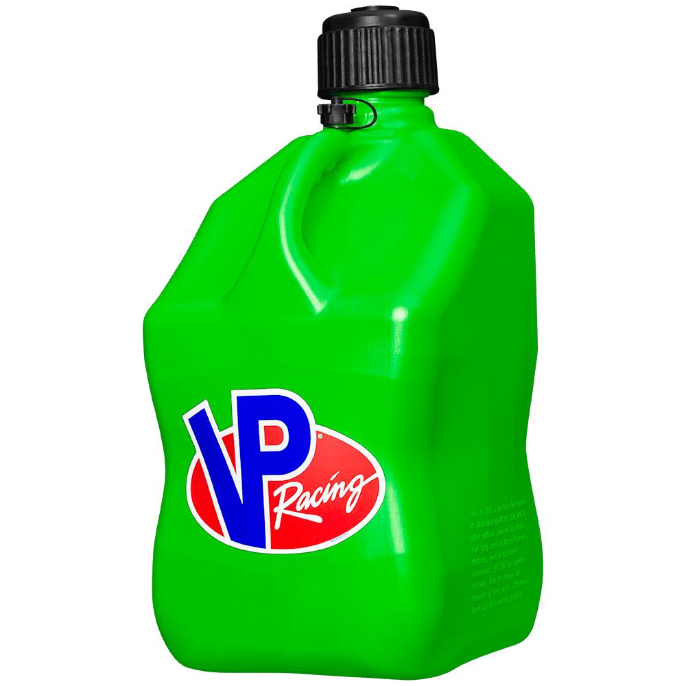 VP Racing 3532 5-Gallon Square Plastic Utility Jug – Motorsport Blue, Made In USA