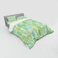 thumbnail image 3 of Ambesonne Nature Bedding Set 3 Pcs, Leaves Forest Pattern, Twin XL, Multicolor, 3 of 3