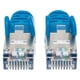 thumbnail image 2 of Cable de Red INTELLINET Cat6a UTP RJ45 M-M 90cm Color Azul, 2 of 3