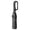 Black, variant on Auto Open Close Carabiner Handle Umbrella & UPF50+ Windproof Compact Rain Parasol, Outdoor Travel Sun Rain Protection Supplies, Daily Commute Office Youth Portable Work Umbrella(Grey)