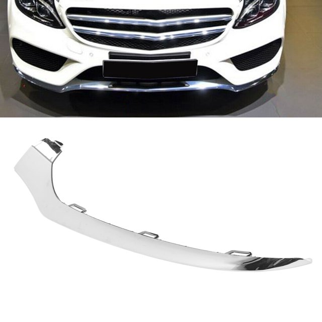 Front Bumper Lower Lip, Corner Protector Sporty Look Bumper Lip Protector Antiscratch for Automotive Left 2058851374,Right 2058851474