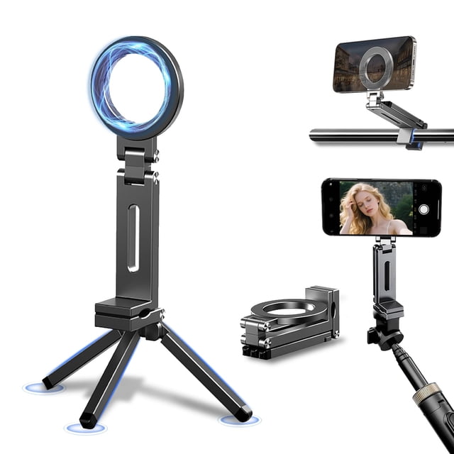 Soporte magnético con trípode de teléfono Jkoailiwi para iPhone 17 Pro Max