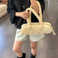 thumbnail image 4 of Bolso Tipo Cartera Hombro Nailon Acolchado para Mujer Ir Compras Viajes, 4 of 9