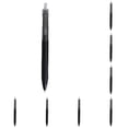thumbnail image 5 of 10 Pcs Retractable Gel Pens,0.5Mm Fine Point Black Gel Ink Pens,Smooth Writing Pens with Silicone Grip,Retractable Black Pen with Portable Pen Clip,Click Pens for Journaling,Note Taking,Black, 5 of 5