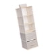 thumbnail image 2 of Organizador de armario colgante con cajones, estantes plegables para guardar ropa en apartamentos. 5 capas, 2 of 7
