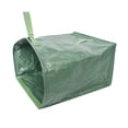 thumbnail image 3 of Leaf Trash Bag Large Capacity Lawn Gardening Branches Leaves Cleaning Pouch Outdoor Waste Tote Container Green, 3 of 9