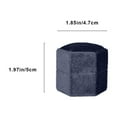 thumbnail image 3 of Velvet Ring Box, Hexagonal Jewelry Storage Box, Flock Material With Soft Interior, Portable Ring Organizer, Elegant For Travel And Display, 3 of 6