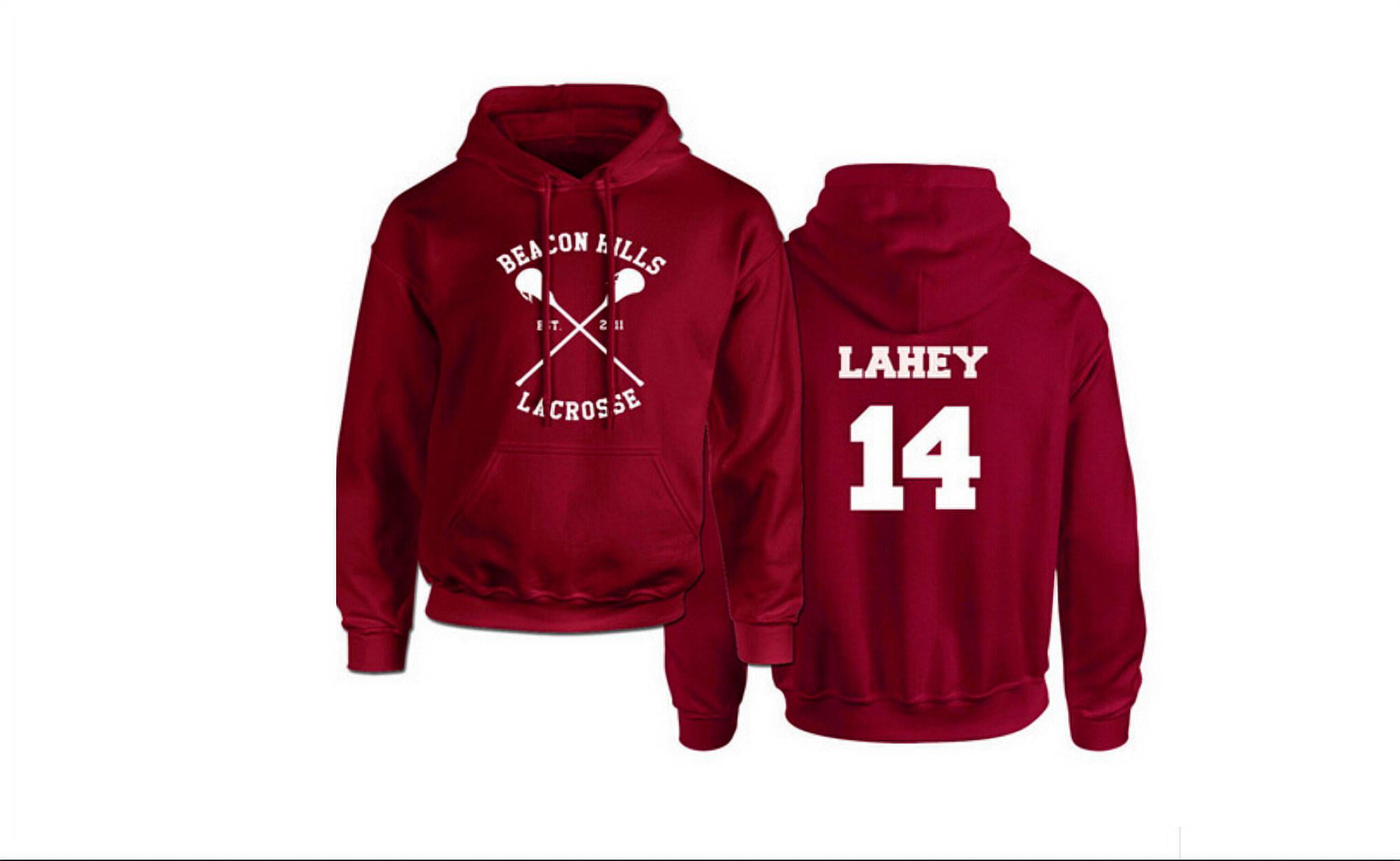 Beacon Hills Lacrosse Hoodie Lahey 4XL Available Stilinski McCall 11 Teen Wolf Hoodie Hale Teen Wolf Hooded Sweatshirt Size S