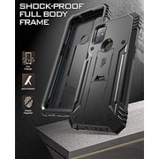Poetic Revolution Case for OnePlus Nord N10, Heavy Duty Full Body Cover with Kickstand, Black