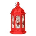 thumbnail image 1 of Rongfmy Castle Lantern Light Lantern Decor Battery Powered Landscape Hanging Table Lamp B-Red, 1 of 6